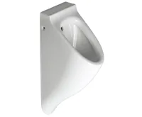 KERASAN AQUATECH urinál se zakrytým přívodem vody 21x53,5 cm, včetně sifonu, bílá