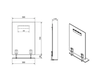 SAPHO WEGA zrcadlo s policí 500x800mm (6)