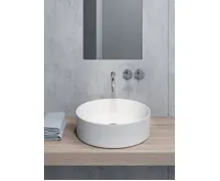 GSI KUBE X keramické umyvadlo na desku, průměr 45cm, bílá ExtraGlaze (8)