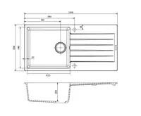 Reginox Harlem 1000.0 Grey metalic (silvery) (9)