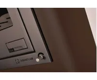 HS Flamingo Krbová kamna AQUAFLAM ® 12 s výměníkem - hnědá - sametová, automatická regulace (19)
