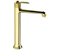 SAPHO BEBÉ stojánková umyvadlová baterie vysoká, prodloužená hubice, zlato SAPHO BEBÉ stojánková umyvadlová baterie vysoká, prodloužená hubice, zlato