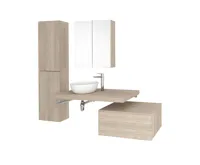 Umyvadlo na desku bez přepadu, 465x375x115 mm, kulaté, keramické (2)