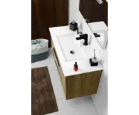 SAPHO SLIM keramické umyvadlo, nábytkové, 90x46,5cm, bílá (5)