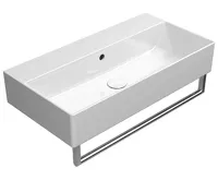 GSI KUBE X keramické umyvadlo 70x37cm, bez otvoru, bílá ExtraGlaze (5)