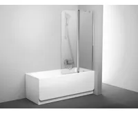 Ravak Vanová zástěna CVS2-100 R bright alu+Transparent Ravak Vanová zástěna CVS2-100 R bright alu+Transparent