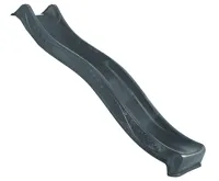 Zahradní skluzavka Skluzo 2,2m antracit s přípojkou na vodu