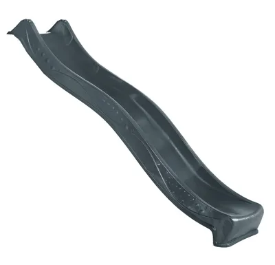 Zahradní skluzavka Skluzo 3m antracit s přípojkou na vodu