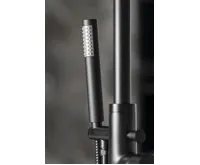 AQUALINE CETO vanová baterie s připojením do podlahy, černá mat (5)