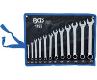 BGS Klíče očkoploché 1/4" - 15/16", sada 12 dílů, v tašce BGS Klíče očkoploché 1/4" - 15/16", sada 12 dílů, v tašce