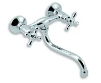 NOVASERVIS Dřezová umyvadlová baterie 150 mm Retro II chrom - 99170/T,0