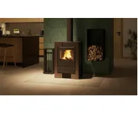 HS Flamingo Krbová kamna FLAMINGO ® ESPO II hnědá - sametová (10)