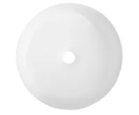 ISVEA INFINITY ROUND keramické umyvadlo na desku, průměr 36cm, bílá mat (5)