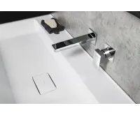 SAPHO SPECTRE podomítková dvouprvková umyvadlová baterie, chrom (6)