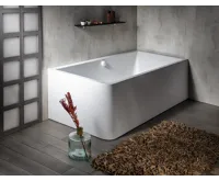 POLYSAN MARLENE CURVE R MONOLITH obdélníková vana 175x75x63cm, bílá (4)