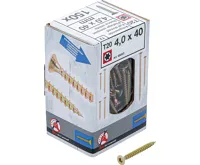 BGS Víceúčelové šrouby, T-profil (pro Torx) T20, 4, 0 x 40 mm, 150 ks - BGS 88003