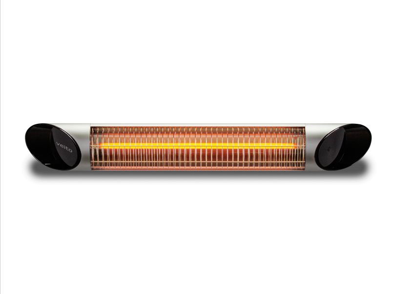 Veito infrazářič blade s25 silver - 2500w