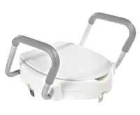 RIDDER HANDICAP WC sedátko zvýšené 10cm, s madly, bílá