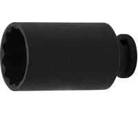 BGS Hlavice nástrčná 1/2" 34 mm, prodloužená, 12-ti hranná,tvrzená BGS Hlavice nástrčná 1/2" 34 mm, prodloužená, 12-ti hranná,tvrzená