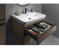 SAPHO SITIA umyvadlová skříňka 46,4x70x44,2cm, 2xzásuvka, dub alabama (4)