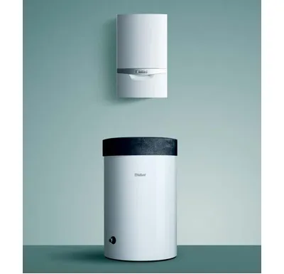 Vaillant VU 156/5-7 ecoTEC exclusiv vč. zásobníku VIH R 120/6 B Sestava kotlová