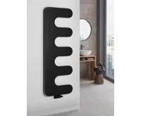 SAPHO EVOLLA otopné těleso 490x1390 mm, černá mat (5)