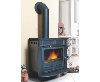 PLAMEN Litinová krbová kamna GLAS FRANKLIN - černá (10)