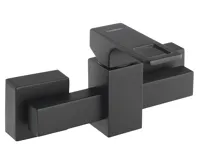 SAPHO FORATA nástěnná sprchová baterie, černá mat