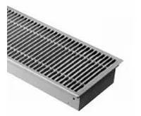 BOKI InFloor Podlahový konvektor FMK  90/340-1700mm - pozink Bez ventilátoru