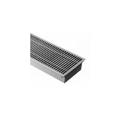 BOKI InFloor Podlahový konvektor FMK  90/260-6500mm - pozink Bez ventilátoru