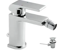 NOVASERVIS Bidetová baterie s výpustí Nobless SHARP chrom - 37011,0