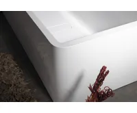 POLYSAN MARLENE CURVE L MONOLITH obdélníková vana 185x85x63cm, bílá (6)