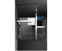 POLYSAN Doplňková vzpěra k MSBR1, 800 mm, chrom (9)