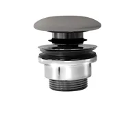 GSI GSI umyvadlová výpust 5/4“, click-clack, keramická zátka, 5-65mm, tortora mat GSI GSI umyvadlová výpust 5/4“, click-clack, keramická zátka, 5-65mm, tortora mat