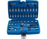 BGS Gola sada 1/4" palcové rozměry, 46 dílů, Chrom Vanadium BGS Gola sada 1/4" palcové rozměry, 46 dílů, Chrom Vanadium