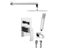 SAPHO GINKO podomítkový sprchový set s pákovou baterií, 2 výstupy, chrom SAPHO GINKO podomítkový sprchový set s pákovou baterií, 2 výstupy, chrom
