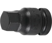 BGS Silová nástrčná hlavice, 12,5 mm (1/2"), vnitřní šestihran 17 mm BGS Silová nástrčná hlavice, 12,5 mm (1/2"), vnitřní šestihran 17 mm