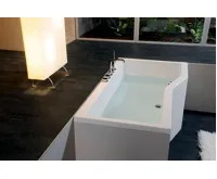 POLYSAN VERSYS R asymetrická vana 160x84x70x47cm, bílá (6)