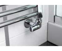 SAPHO CORNER SIMPLY připojovací sada ventilů triaxiální, pravé provedení, chrom (5)