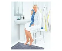 RIDDER HANDICAP stolička otočná, nastavitelná výška, bílá/modrá (1)