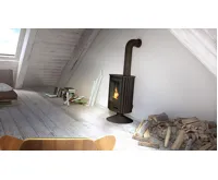 HS Flamingo Krbová kamna MASTERFLAMME ® Piccolo II, černá (24)