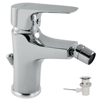 NOVASERVIS Bidetová baterie s výpustí Titania Nice chrom - 97011,0