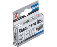 BGS Spony do sponkovačky 8,0 mm, balení 1000ks (1)