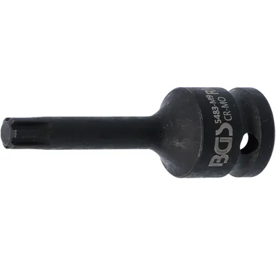 BGS Hlavice nástrčná silová, 12,5 mm (1/2"), klínový profil (pro RIBE) M9