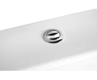 SAPHO AVIS WC kombi, Vortex Rimless, spodní/zadní odpad, bílá (15)