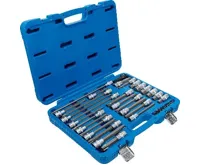 BGS Hlavice zástrčné 1/4" + 3/8" + 1/2", 38 dílů sada (1)