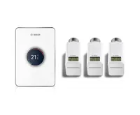 Bosch EasyControl SET CT 200 bílý - prostorový regulátor vč. termohlavic Bosch EasyControl SET CT 200 bílý - prostorový regulátor vč. termohlavic