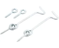 BGS Háček zajišťovací s okem, délka 80 mm, 2 díly