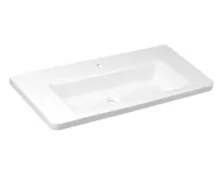 SAPHO CITY keramické umyvadlo hranaté 100x45cm, bílá SAPHO CITY keramické umyvadlo hranaté 100x45cm, bílá