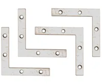 BGS Plech spojovací ve tvaru L, 75 x 75 x 12 mm, sada 4 dílů BGS Plech spojovací ve tvaru L, 75 x 75 x 12 mm, sada 4 dílů